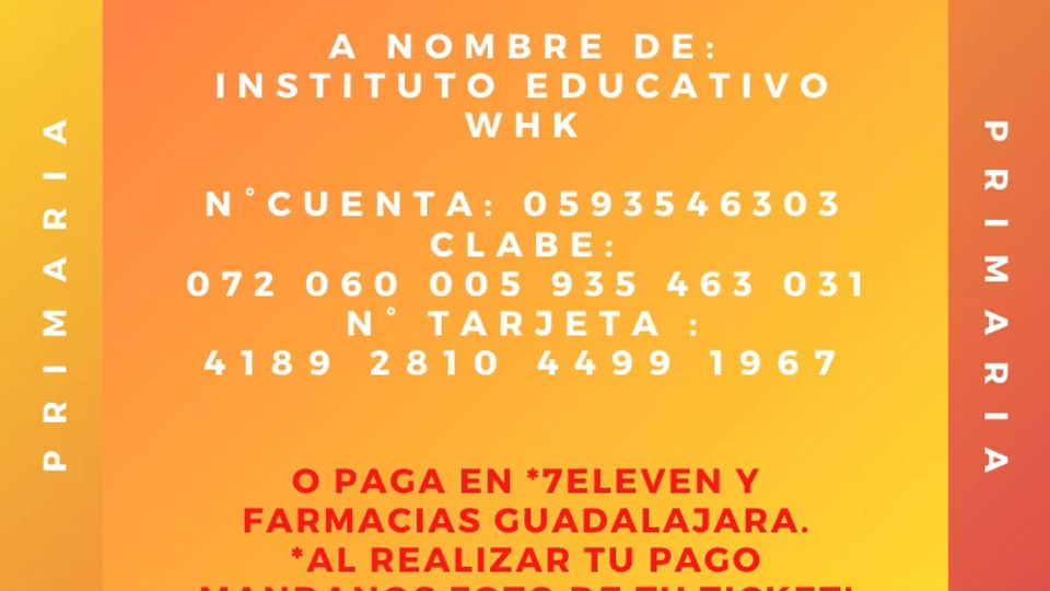 Nª Cuenta Primaria
